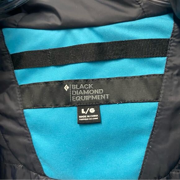 Black Diamond Women's Boundary Line Blue & gray Insulated Ski Coat Size‎ Large - Picture 9 of 16